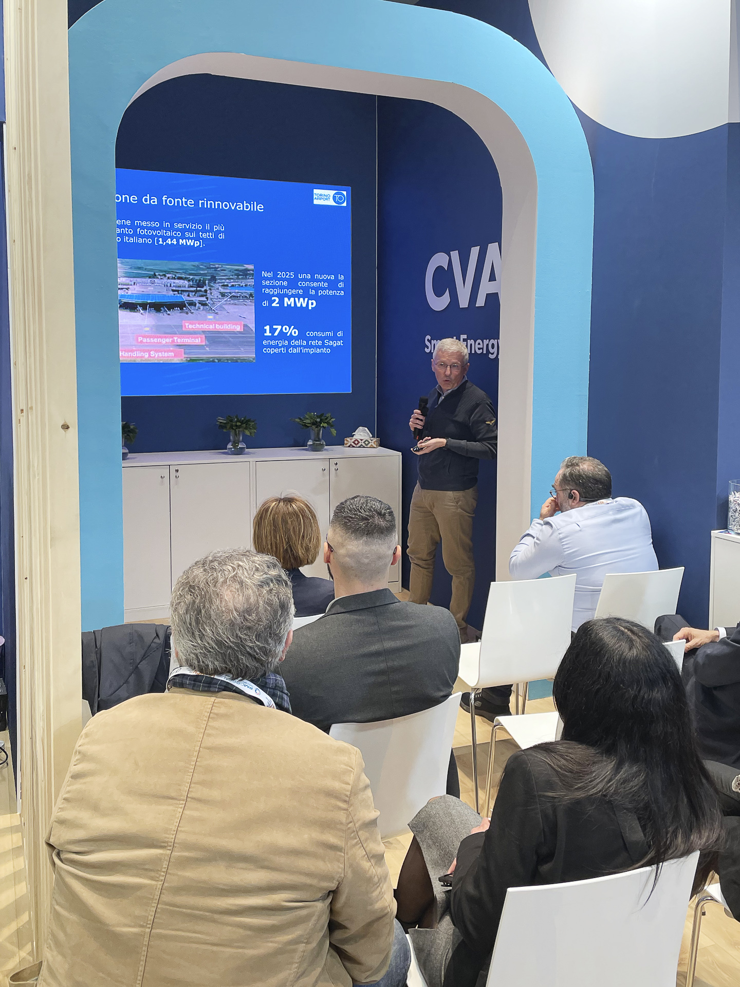 Presentazione del progetto CREALab nello spazio CVA durante KEY 2026